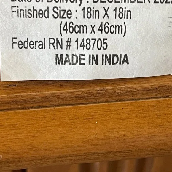 New Throw Pillow To Plant A Seed Is To Believe In Tomorrow Blue Yellow Flowers - Picture 5 of 5